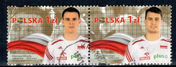 FI.4583-4584 KASOWANE ZNACZKI Z ARKUSZA