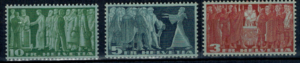 ROCZNICA SZWAJCARIA MI.328-330v**