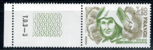 SŁAWNI LUDZIE FRANCJA MI.2246** PUSTEPOLE I NR.WALCA