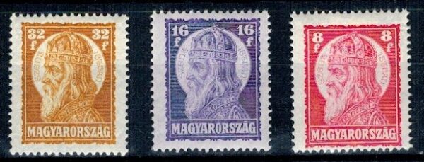KRÓL WĘGRY MI.455-457**