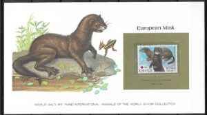 NORKA EUROPEJSKA FINLANDIA KOLEKCJA ZWIERZĄT ŚWIATA NA KARCIE