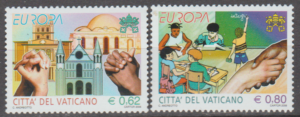 EUROPA CEPT WATYKAN MI.1546-1547**