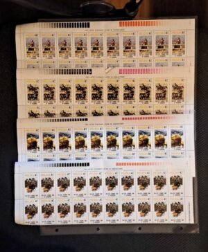 FI.2516-2523**Z NAPISEM NA LISTWIE