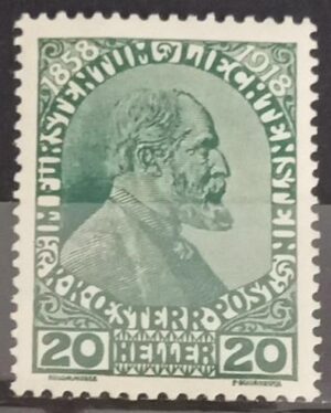 SŁAWNI LUDZIE LIECHTENSTEIN MI.10**