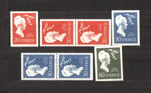 SŁAWNI LUDZIE SZWECJA MI.443-445C/D**