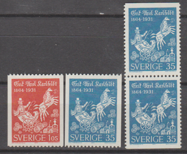 ROCZNICA SZWECJA MI.515-516** C-D