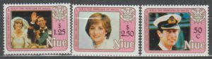 KSIĘŻNA DIANA NIUE MI.456-458**
