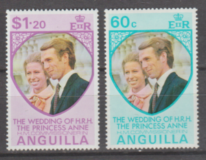 PARA KRÓLEWSKA ANGUILLA MI.178-179**