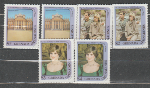 PARA KRÓLEWSKA GRENADA MI.502-507**