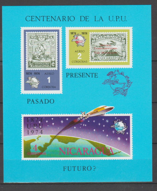 UPU NIKARAGUA MI.BL.81I**