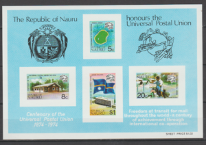 UPU NAURU MI.BL.1**