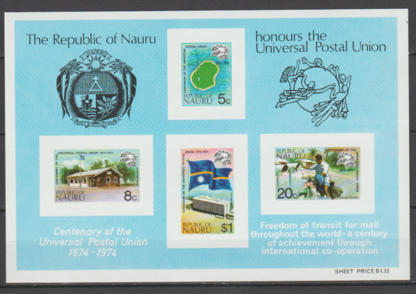 UPU NAURU MI.BL.1**