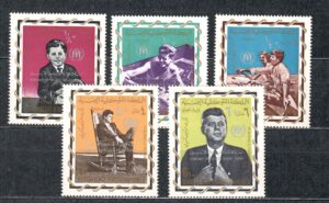 J.F.KENNEDY JEMEN MI.381-385A**