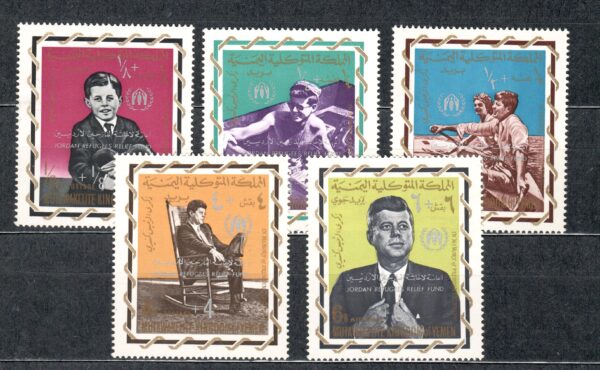 J.F.KENNEDY JEMEN MI.381-385A**