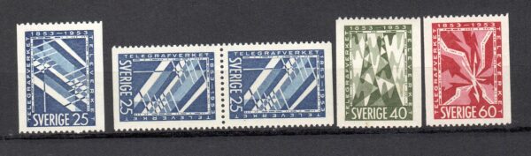 ROCZNICE SZWECJA MI.385-387C/D**