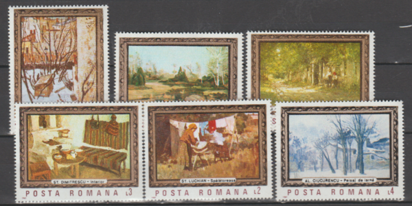 MALARSTWO RUMUNIA MI.4332-4337**