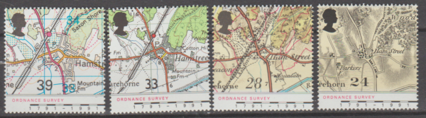MAPY ANGLIA MI.1363-1366**