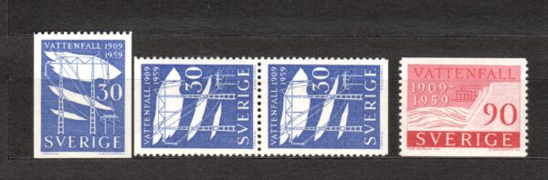 ROCZNICA SZWECJA MI.446-447A/C/D**
