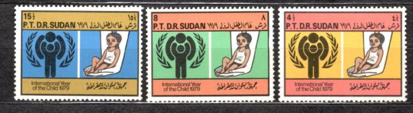 DZIEŃ DZIECKA SUDAN MI.358-360**
