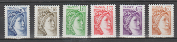 FRANCJA MI.2169-2174w**