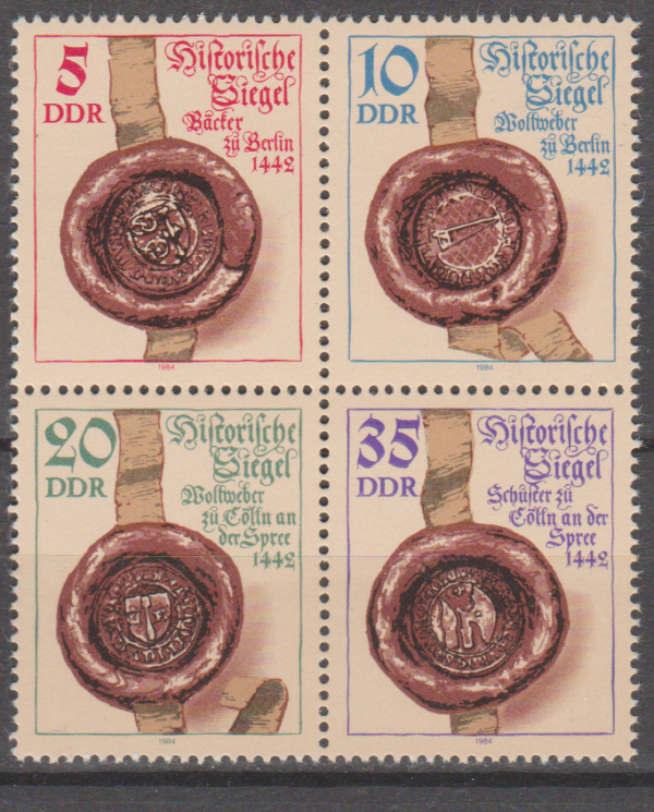 ROCZNICA DDR MI.2884-2887**