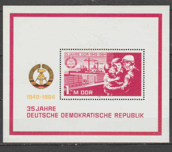 ROCZNICA DDR MI.BL.78**