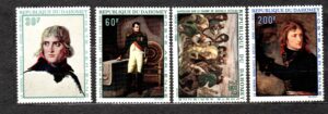 MALARSTWO DAHOMEY MI.379-382**