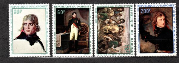 MALARSTWO DAHOMEY MI.379-382**