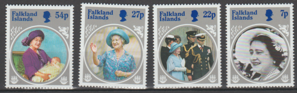 KRÓLOWA MATKA FALKLANDY MI.427-430**