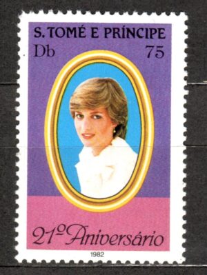 KSIĘŻNA DIANA S.TOME E PRINCIPE MI.767A**