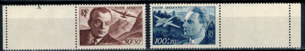 LOTNICTWO FRANCJA MI.809-810** Z PUSTYMPOLEM