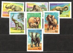 SŁONIE TANZANIA MI.1014-1020**
