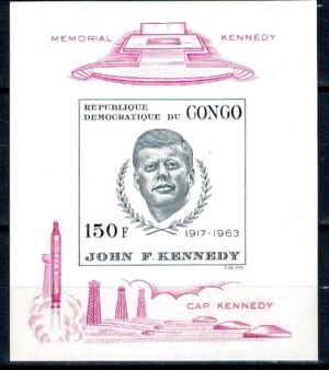 J.F.KENNEDY KONGO MI.BL.11*