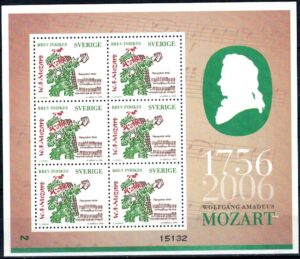 W.A.MOZART SZWECJA MI.ARK.2544A**