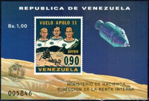 LOT W KOSMOS WENEZUELA MI.BL.18**