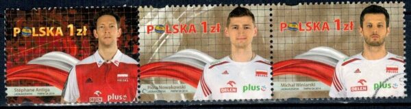 FI.4575-4577 KASOWANE ZNACZKI Z ARKUSZA