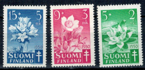 WALKA Z GRUŹLICĄ FINLANDIA MI.385-387**