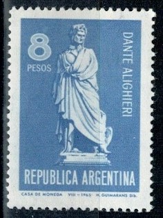 DANTE ALIGHIERI ARGENTYNA MI.884**