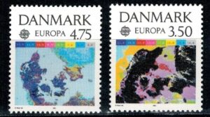 EUROPA CEPT DANIA MI.1000-1001**