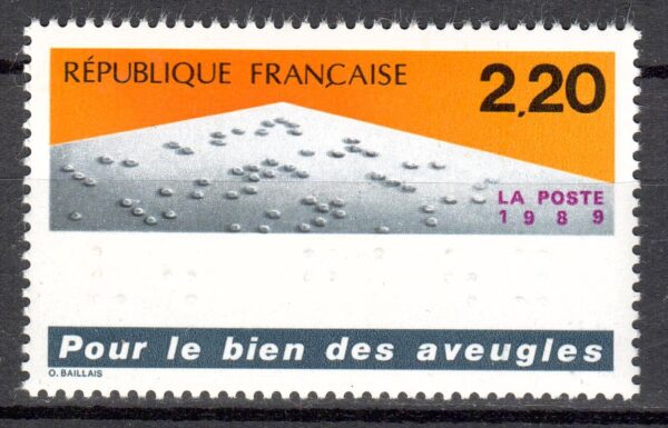 DLA DOBRA NIEWIDOMYCH FRANCJA MI.2698**
