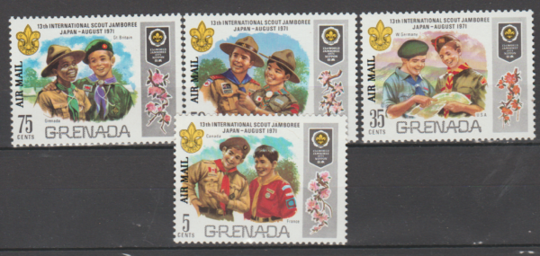 SKAUTING GRENADA MI.484-487**
