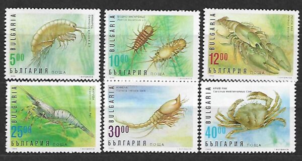 SKORUPIAKI BUŁGARIA MI.4238-4243**