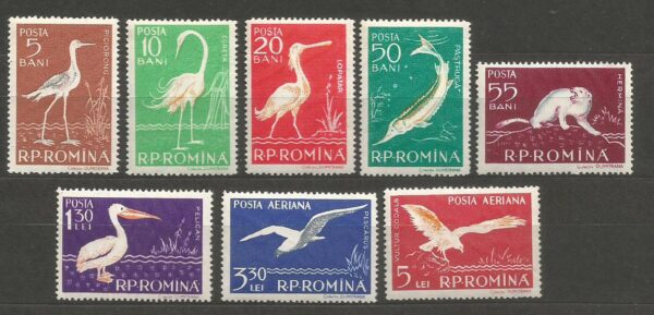 PTAKI WODNE RUMUNIA MI.1686-1693**