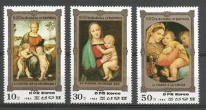 MALARSTWO KOREA MI.2337-2339**