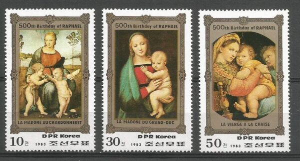 MALARSTWO KOREA MI.2337-2339**