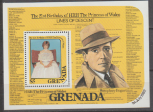 KSIĘŻNA DIANA GRENADA MI.BL.106**