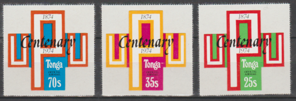 UPU TONGA MI.123-125** DOPŁATA