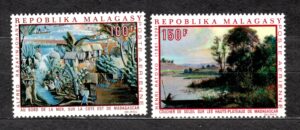 MALARSTWO MADAGASKAR MI.606-607**