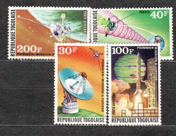LOT W KOSMOS TOGO MI.1047-1050A**