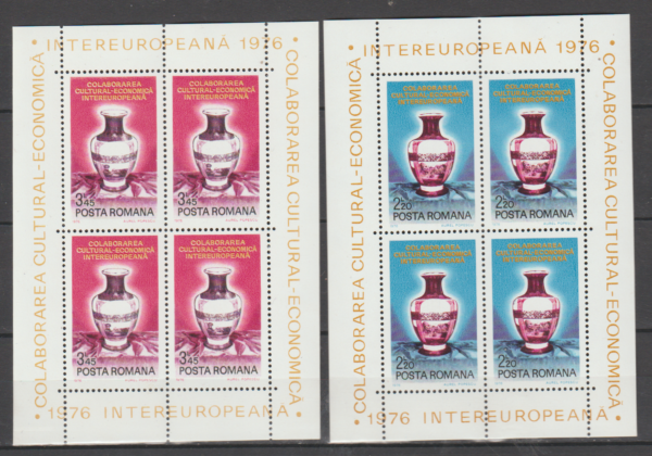 SZTUKA RUMUNIA MI.BL.133-134**